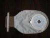 One-piece drainable ostomy bag