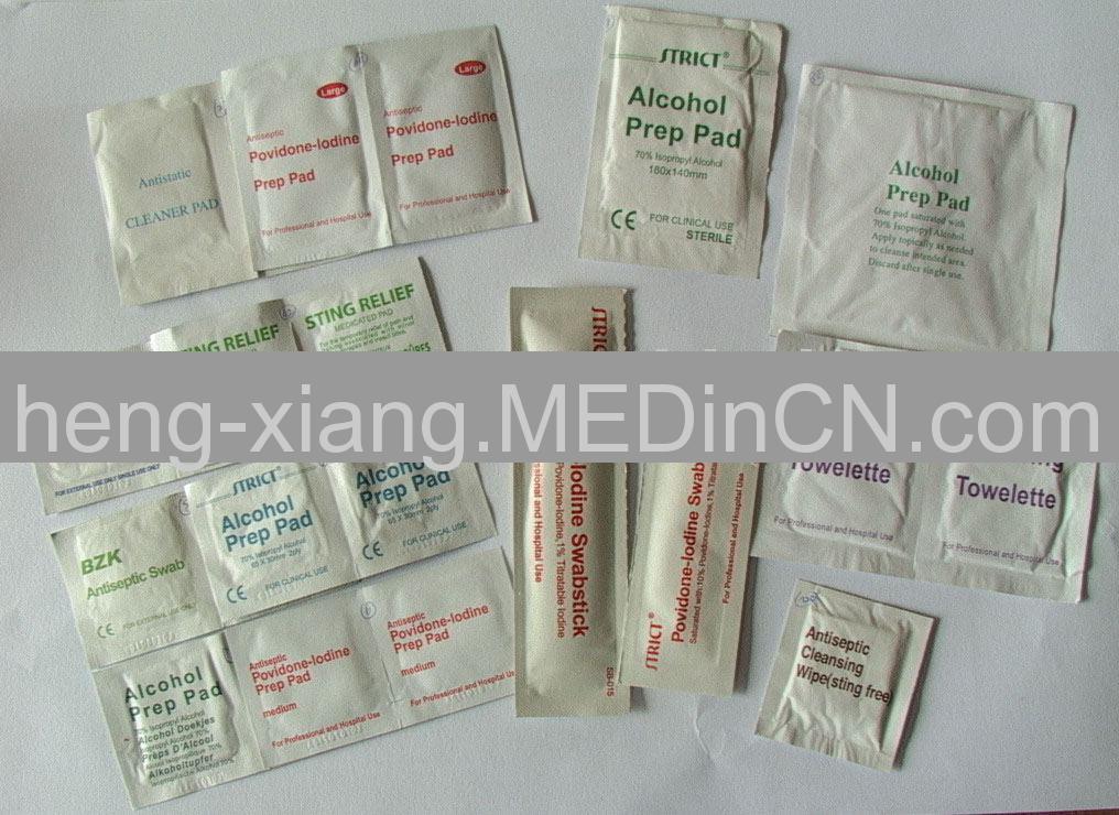 alcohol prep pad & swab