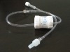 I.V flow  regulator with extension tube