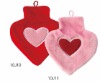 Faux fur hot  water bottle