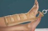 Leg traction brace