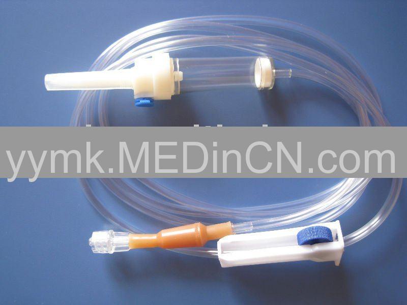 Luer Lock Infusion Set With 15Μm Filter