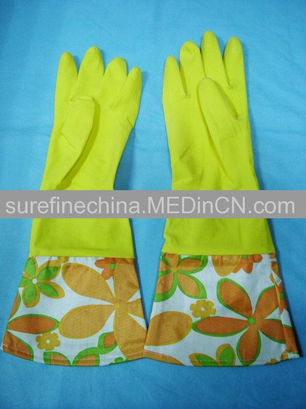 Long Cuff Household Gloves Offered By Surefine Ningbo Medcare Co., Ltd ...