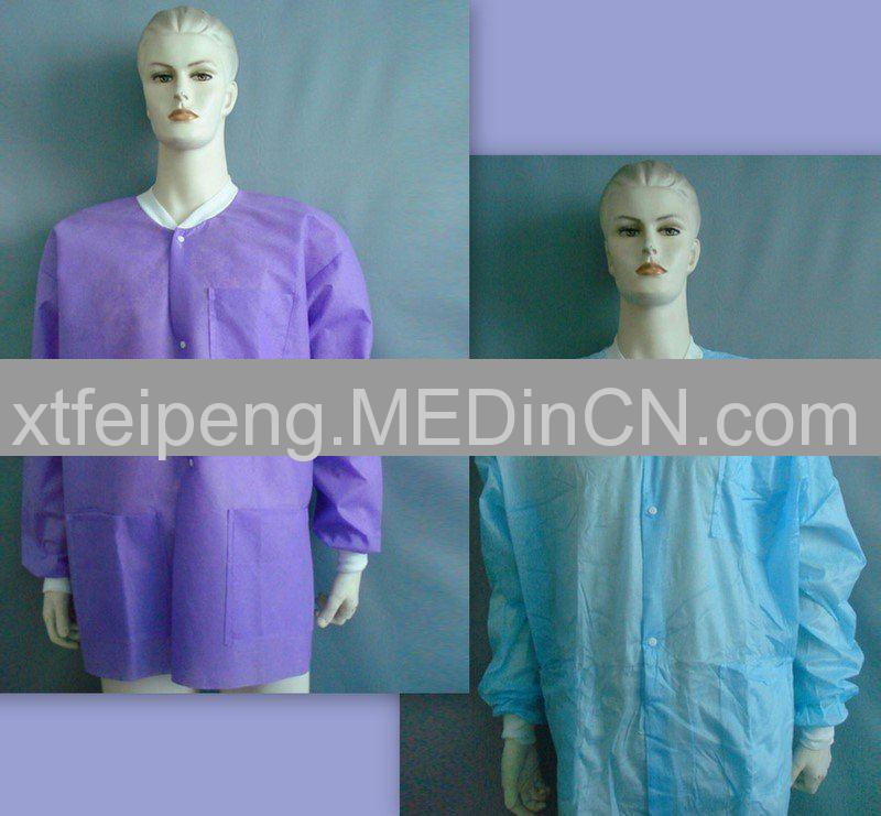 Non woven lab coat Offered By Xiantao Fei Peng Non-Woven Products Co ...